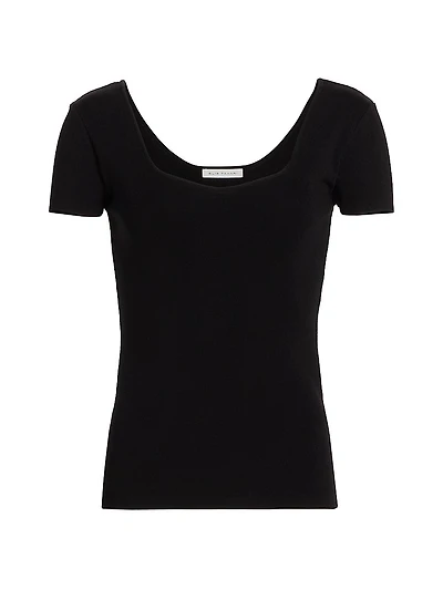 The Valentina Rib-Knit Top