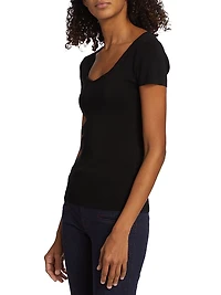 The Valentina Rib-Knit Top