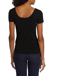 The Valentina Rib-Knit Top