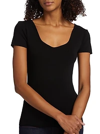 The Valentina Rib-Knit Top