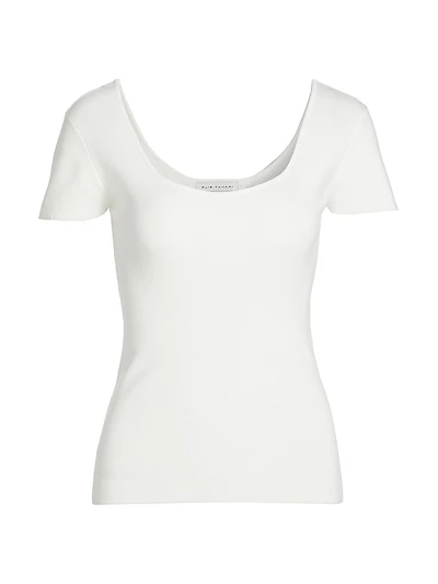 The Valentina Rib-Knit Top