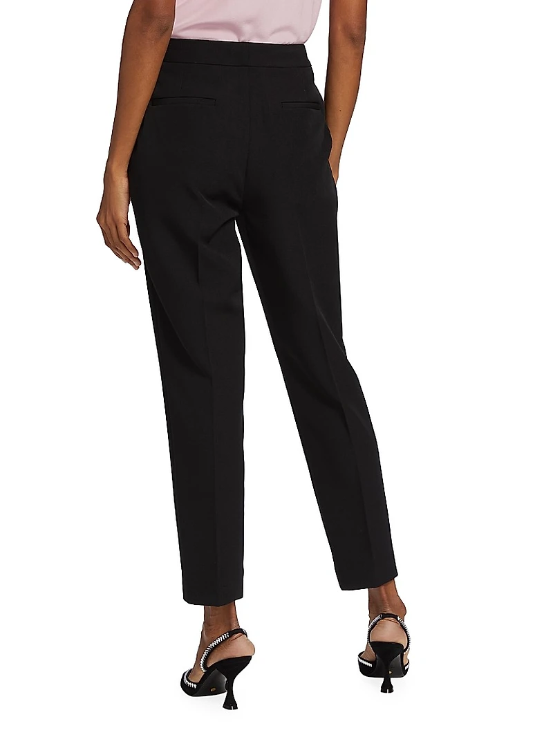 The Ava Straight-Leg Ankle Pants