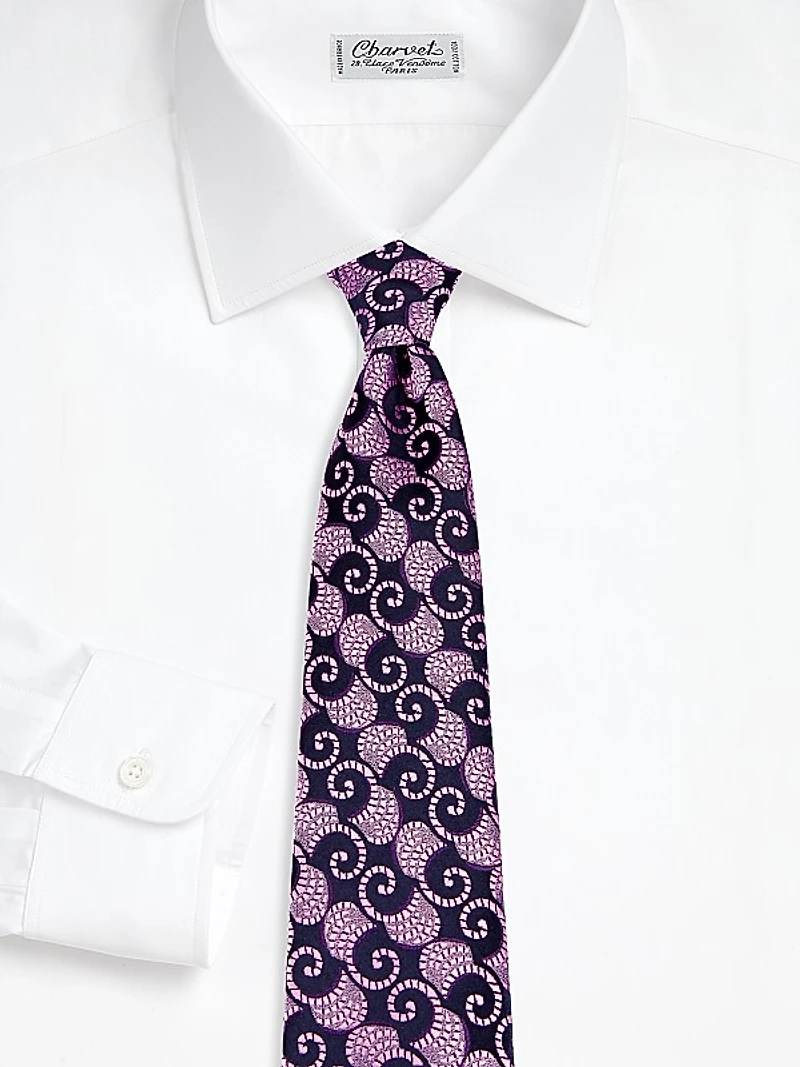 Swirl Silk Tie