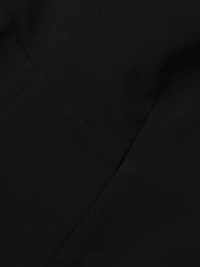 Florence Floral-Appliquéd Column Gown