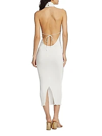 Klum Satin Midi-Dress