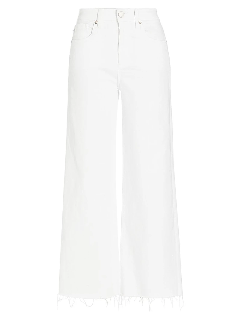 Saige Wide-Leg Cropped Jeans