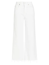 Saige Wide-Leg Cropped Jeans