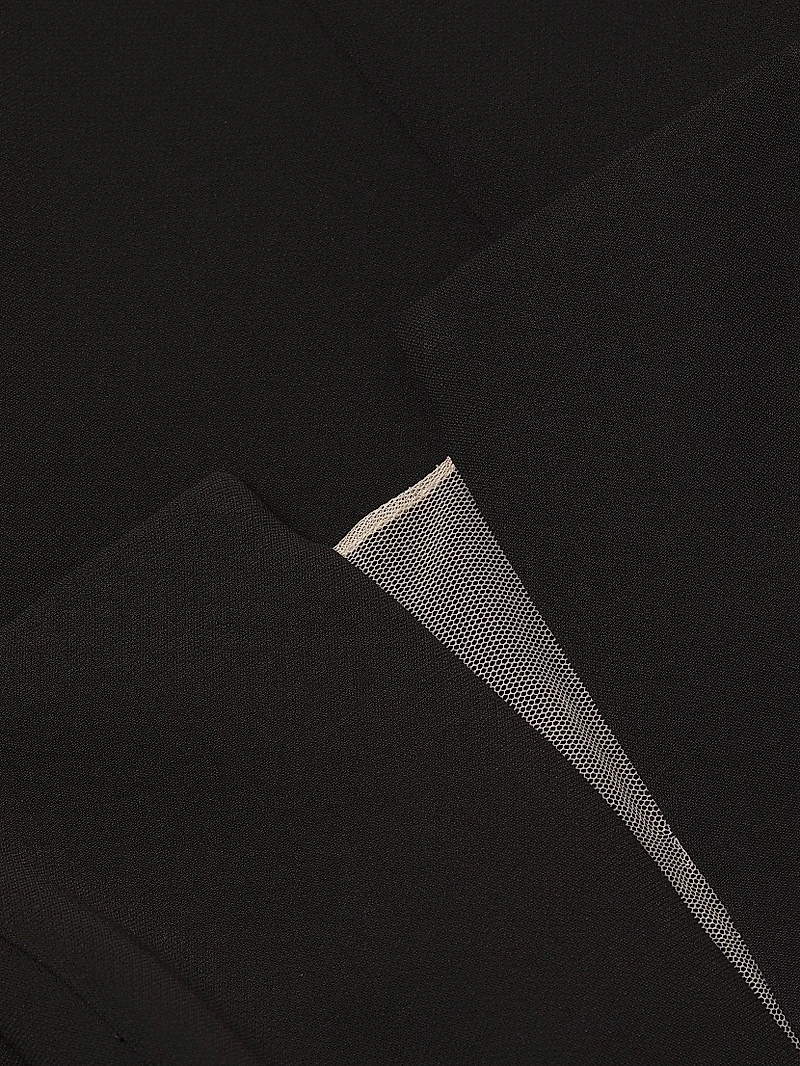 Strapless Twill Cocktail Dress