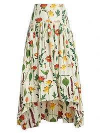 Anis Cocora High-Low Maxi Skirt