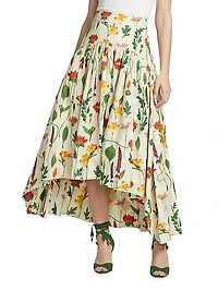 Anis Cocora High-Low Maxi Skirt