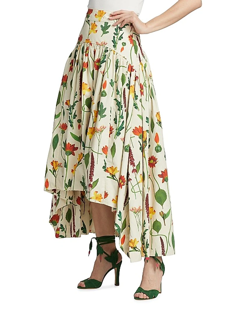 Anis Cocora High-Low Maxi Skirt