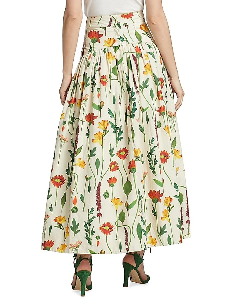 Anis Cocora High-Low Maxi Skirt