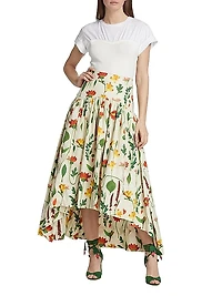Anis Cocora High-Low Maxi Skirt