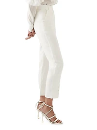 Zita Split-Hem Tapered Pants