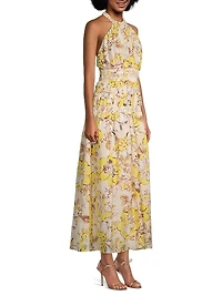 Aisha Floral Smocked Maxi Dress
