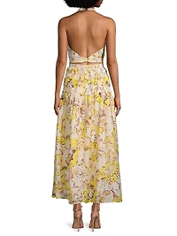 Aisha Floral Smocked Maxi Dress