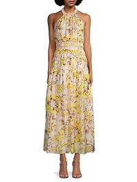 Aisha Floral Smocked Maxi Dress