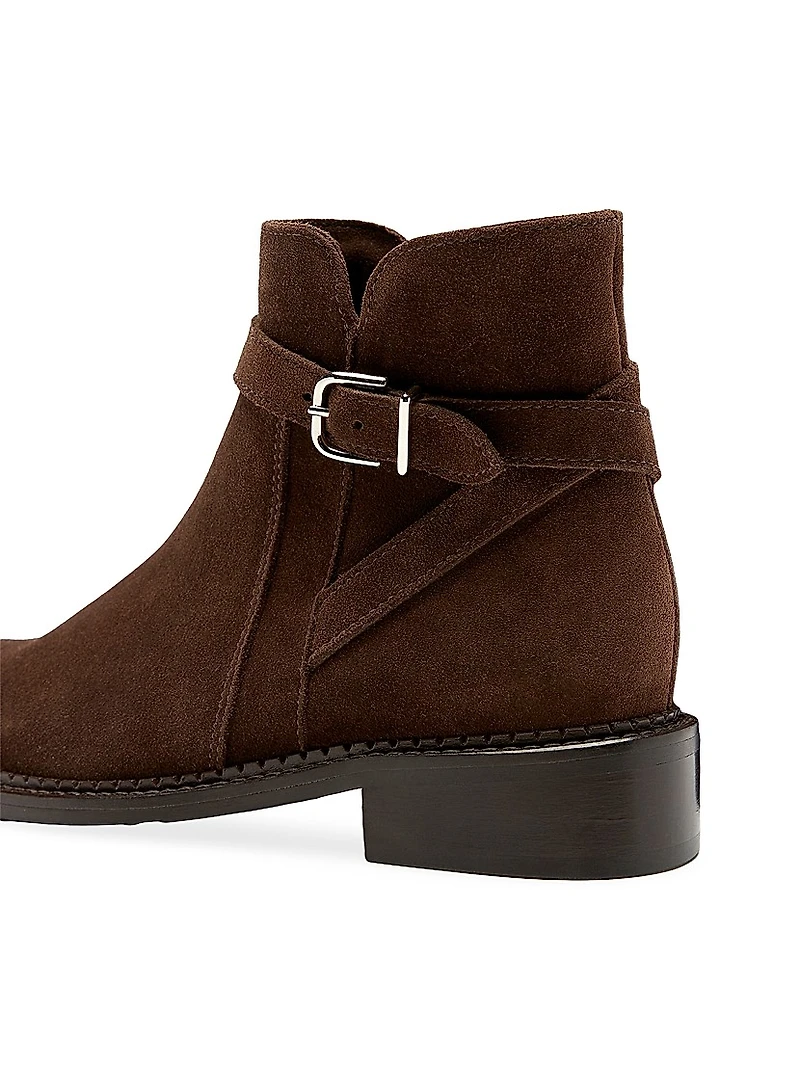 Sarah 30MM Suede Ankle Boots