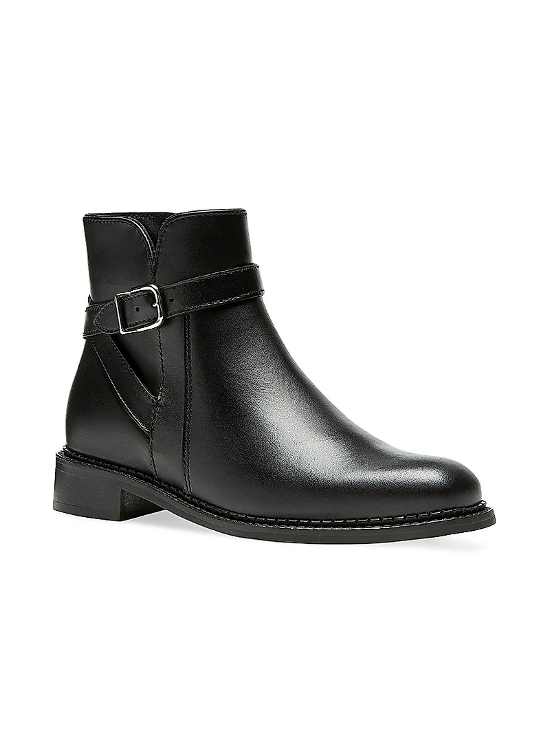 Sarah 30MM Leather Ankle Boots