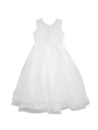 Little Girl's & Girl's Communion Organza A-Line Dress