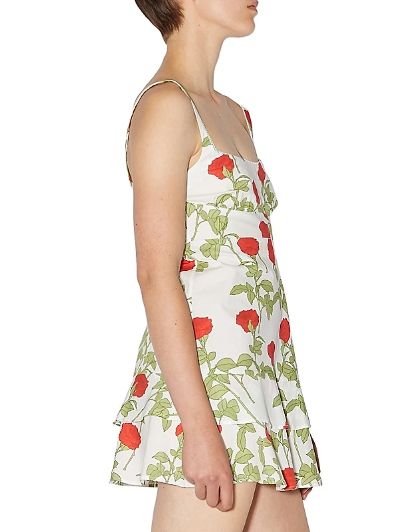 Pammie Rose Ruffled Minidress