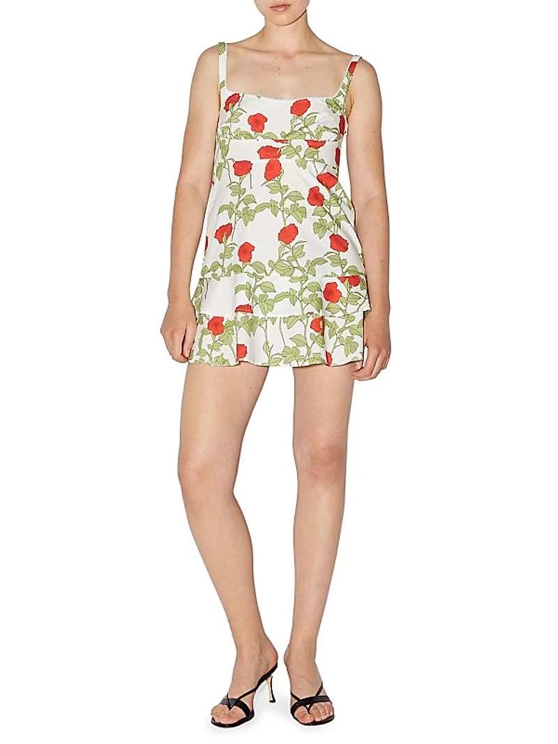 Pammie Rose Ruffled Minidress