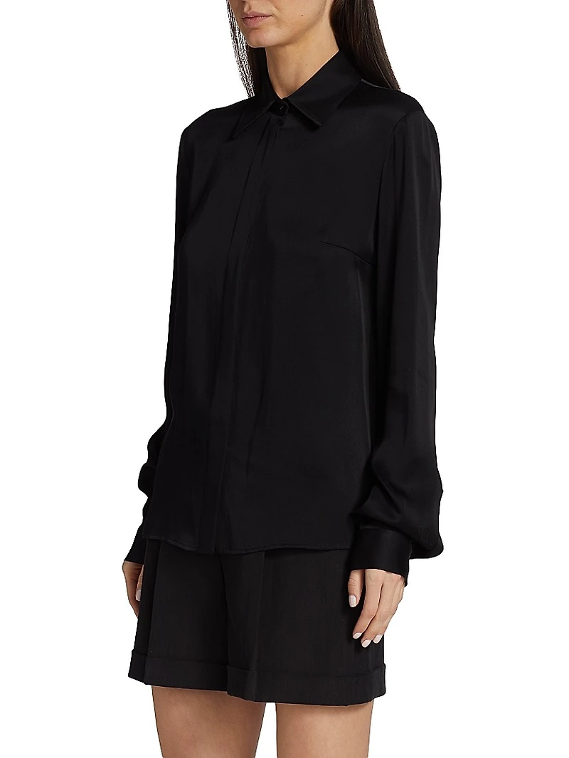 Hansen Charmeuse Shirt