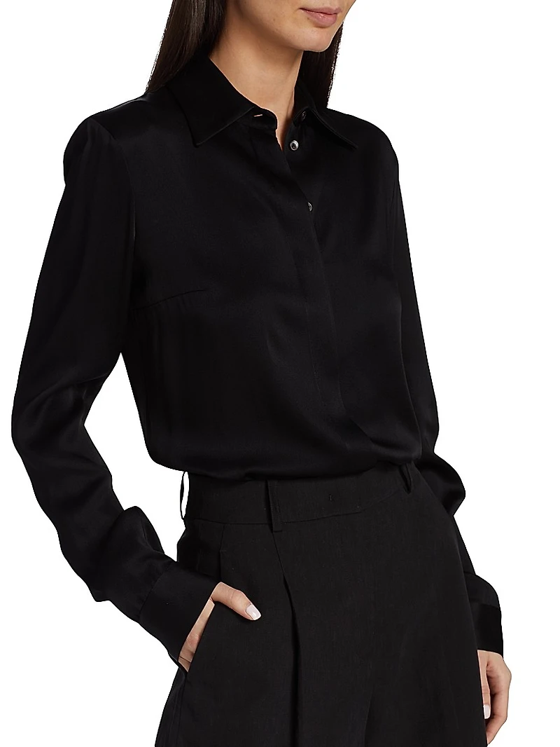 Hansen Charmeuse Shirt