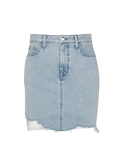 Denim Pencil Skirt