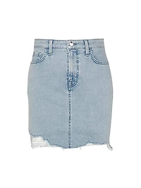 Denim Pencil Skirt