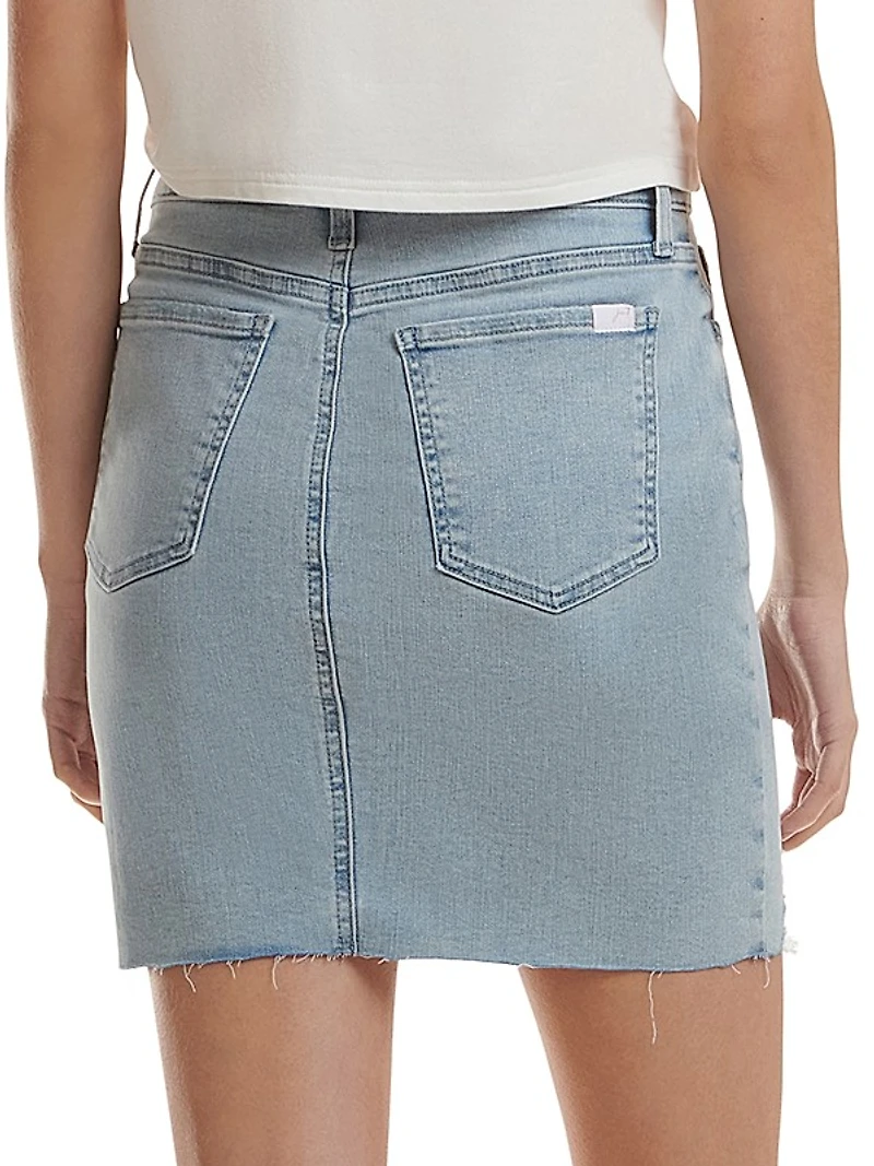 Denim Pencil Skirt