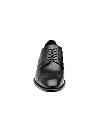 J&M Collection Ellsworth Leather Lace-Up Oxfords