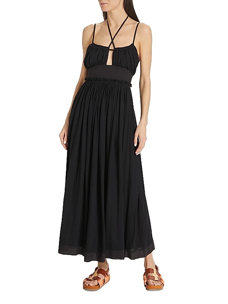 Freya Strappy Midi-Dress