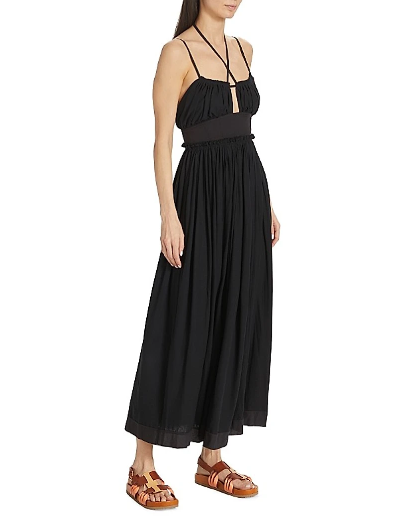 Freya Strappy Midi-Dress