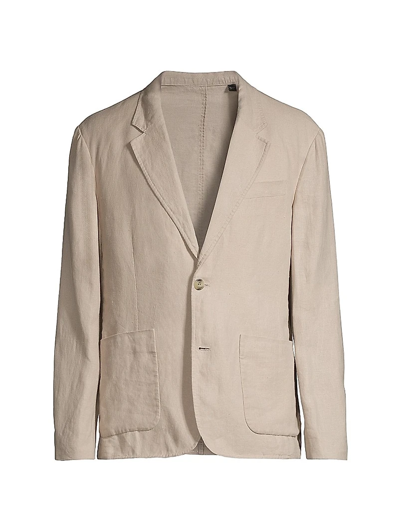 Relaxed Hemp Blazer