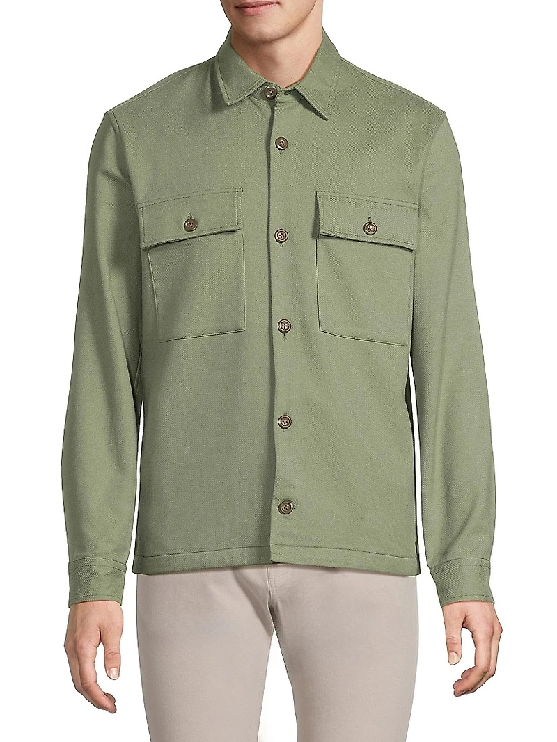 Double-Faced Workwear Shirt