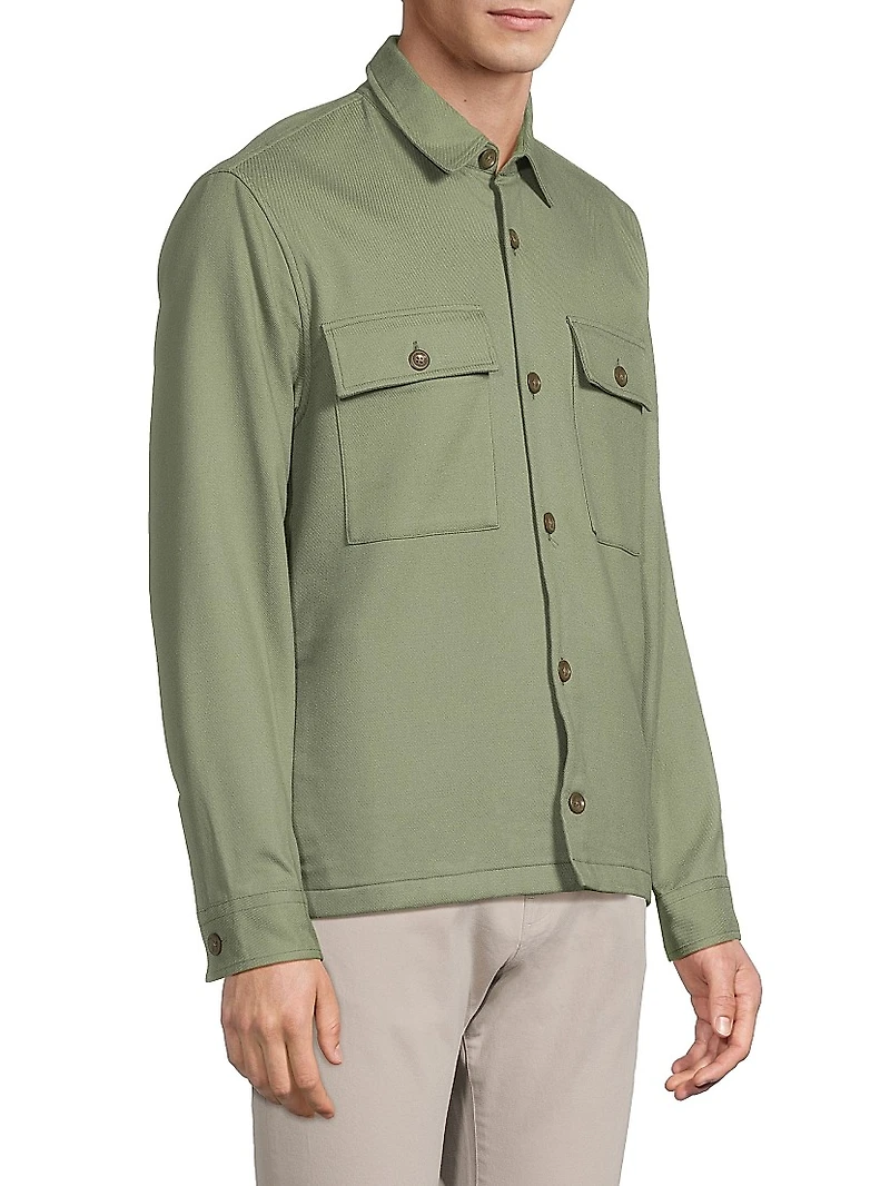 Double-Faced Workwear Shirt