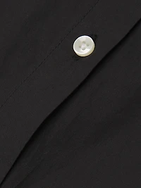 Marianne B Ruffled Cotton Button-Front Shirt