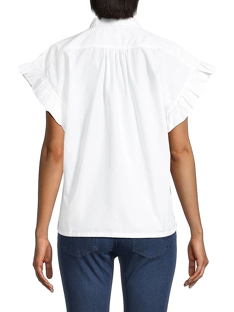 Marianne Ruffle Shirt