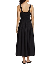 Marianne Smocked Midi-Dress