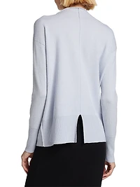 COLLECTION Rolled Crewneck Sweater