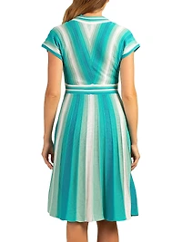 Bonet Pleated Knit Dress