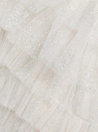 Sparkle Lou Tulle Halter Minidress