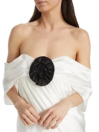 Riley Silk Charmeuse Bridal Dress