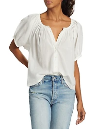 June Puff-Sleeve Top