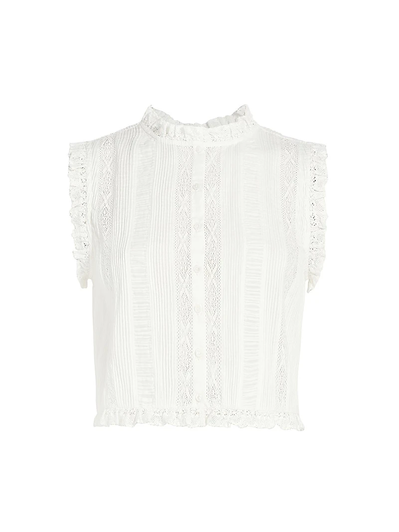 Hallie Lace Crop Top