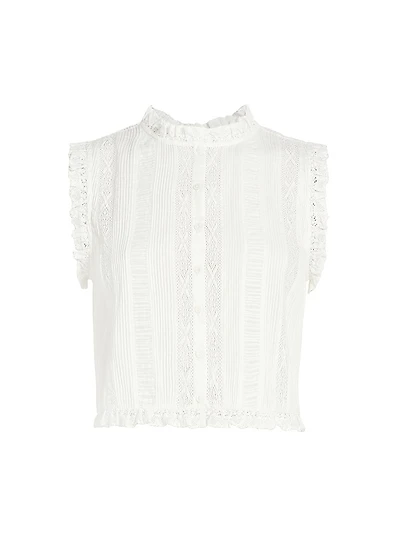 Hallie Lace Crop Top