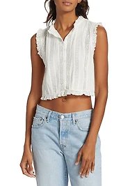 Hallie Lace Crop Top