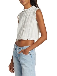 Hallie Lace Crop Top