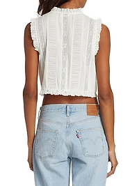 Hallie Lace Crop Top
